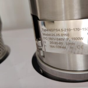 AC Submersible Pump 4SD3/40 (4.0HP, 3-Phase)