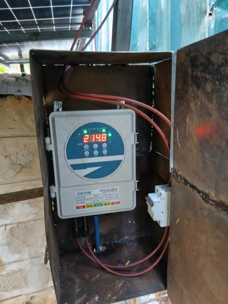 Lower Kabete water installation