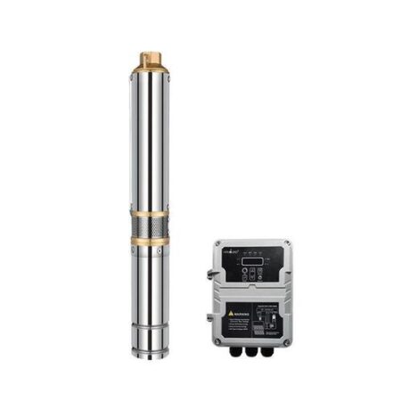 Doyin DC Stainless Steel Submersible Pump 4SPS4 — 4SPS4: DC Stainless Steel Submersible Pump 4SPS4-5-1100W (1.5HP)